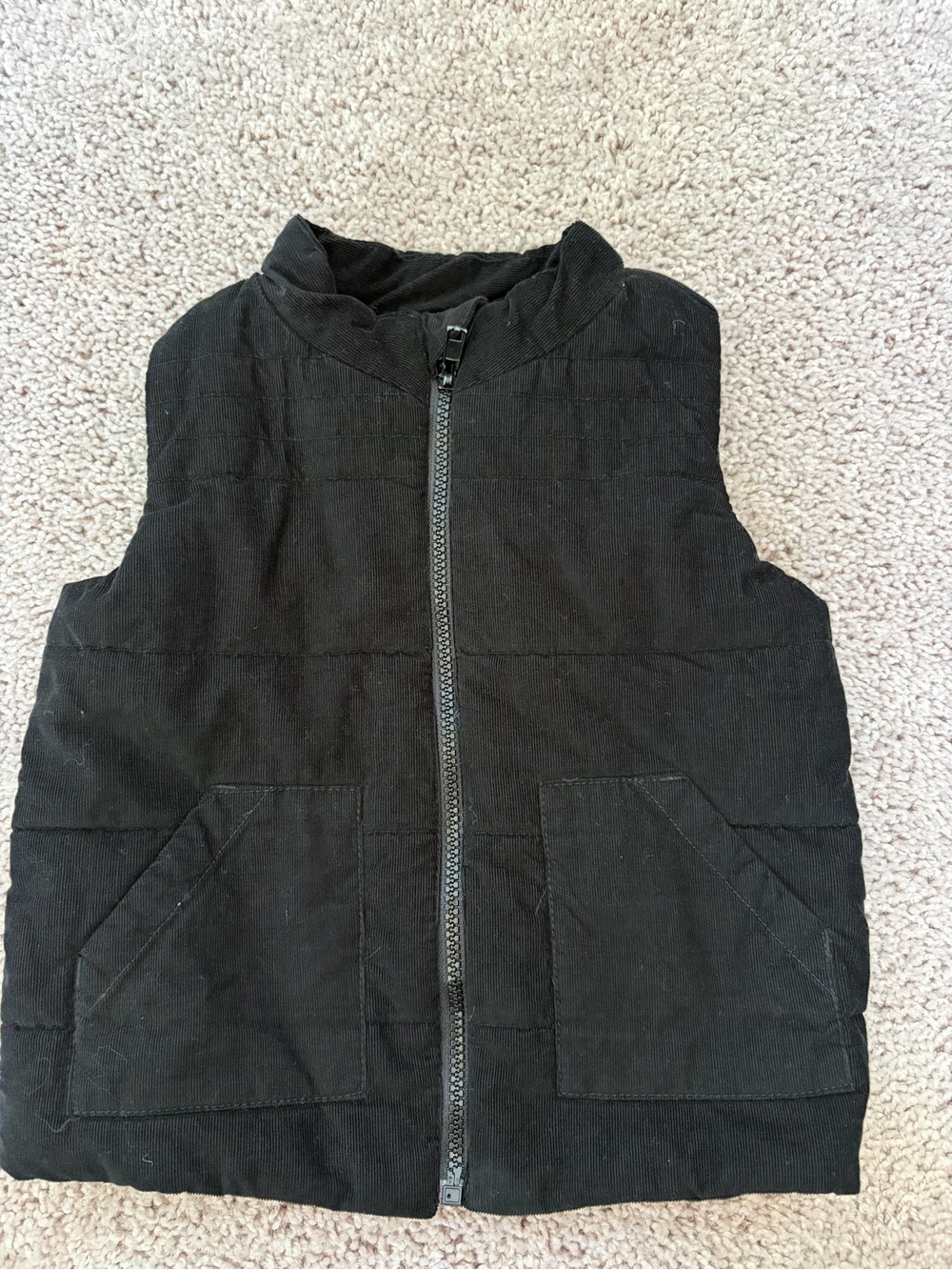 Tommy Bahama Black Quilted Kids Puffer Vest